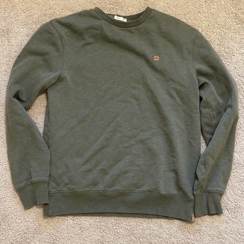 Tentree Men's Crewneck Sweatshirt - Olive Green